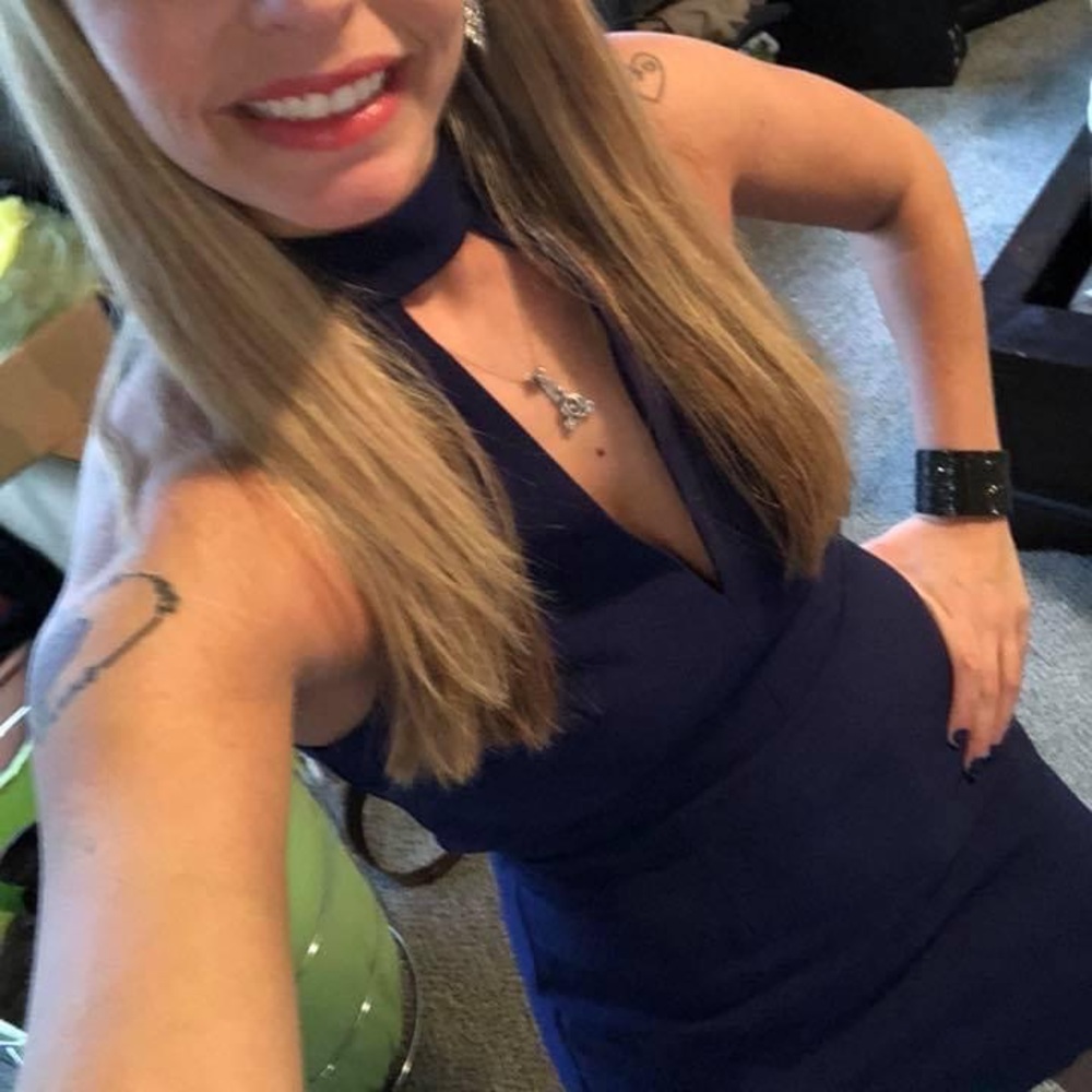 ♥️navy dress size 0 ♥️